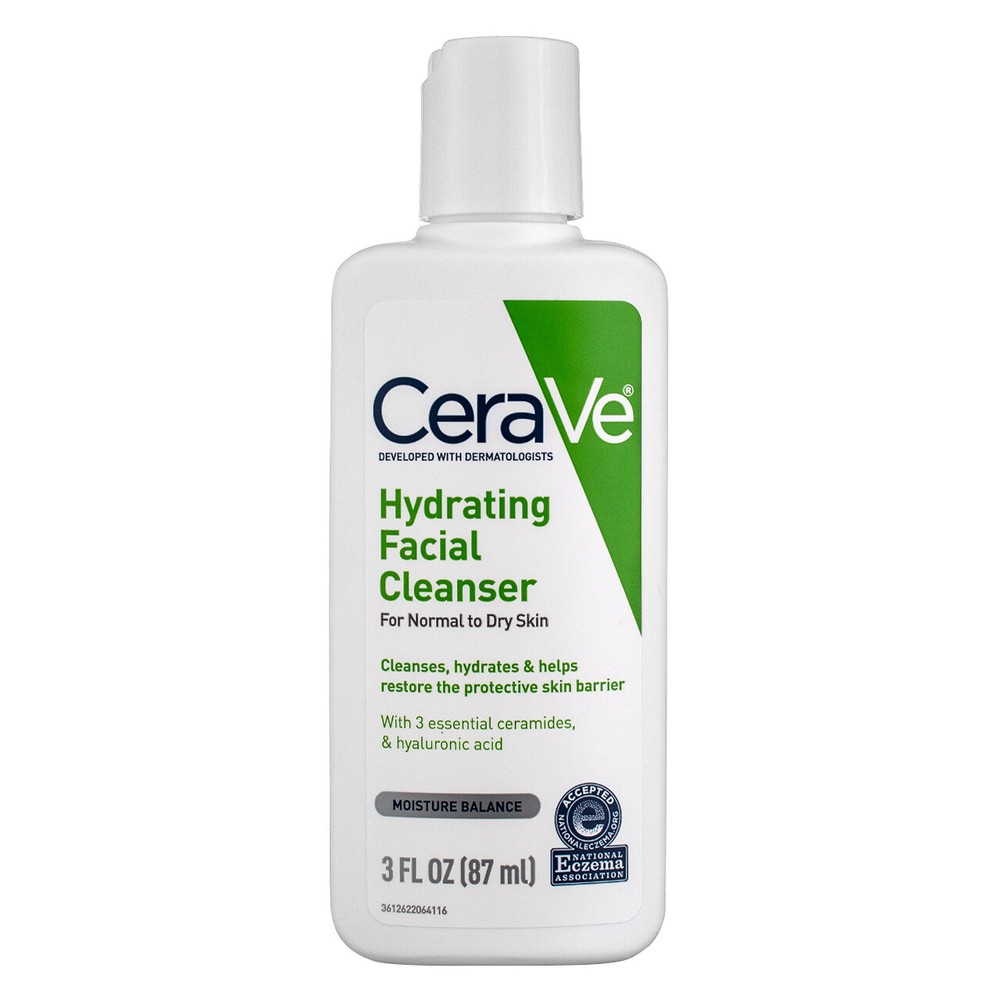 4 Pack CeraVe Moisture Balance Facial Cleanser, 3 fl oz