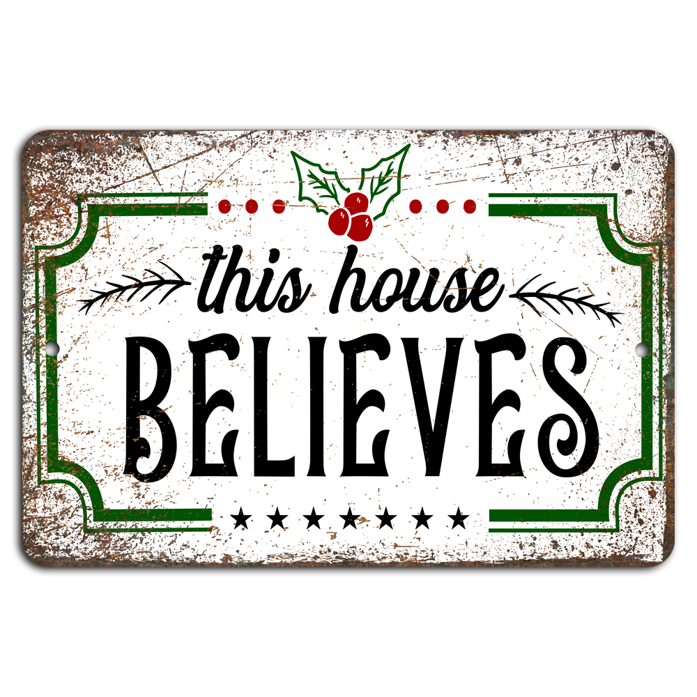 Rustic Festive Belief: This House Believes