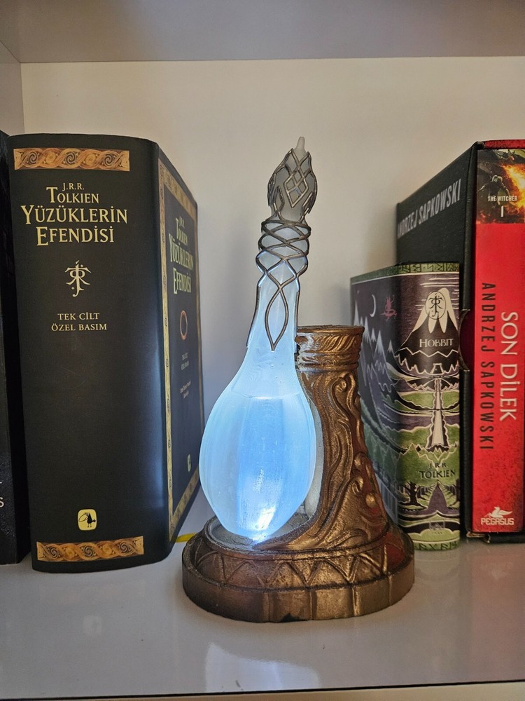 Earendil Themed Lord of the Rings Inspired Desk and Night Light for Home Decor