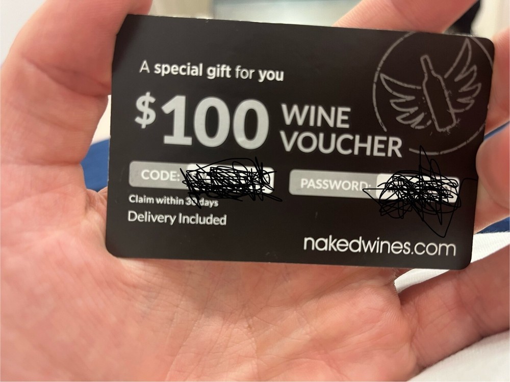 $100 NakedWines.com Gift Card - Wine Voucher Discount-image