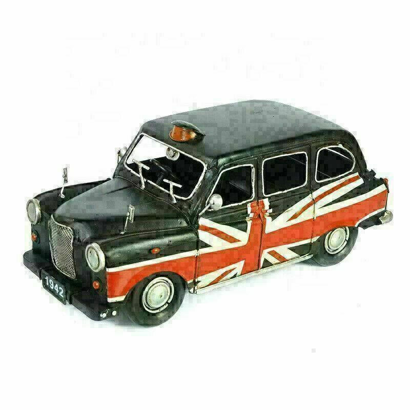 Black 1966 Austin Taxi die cast model decoration Shop Decor Classic Artwork GIFT