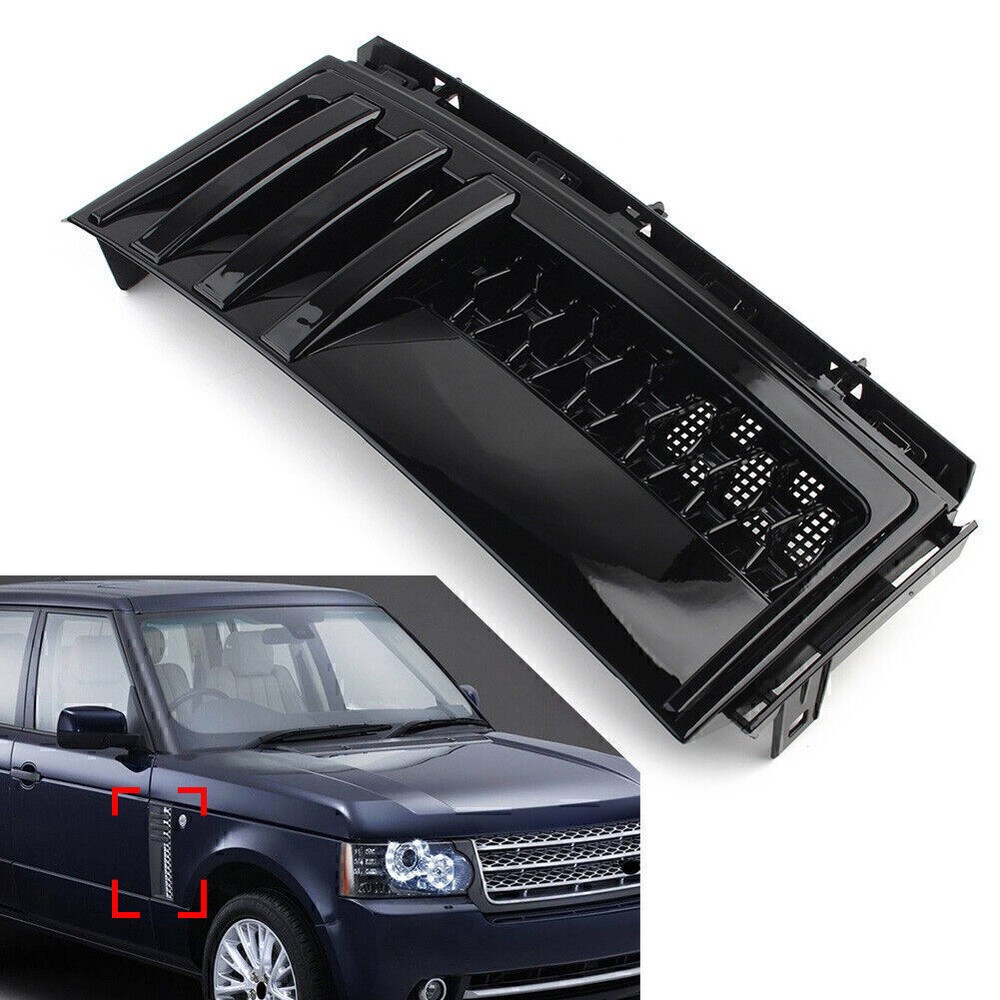 Side Fender Vent Grille Fit Land Rover Range Rover L322 2002-2012 Black Right