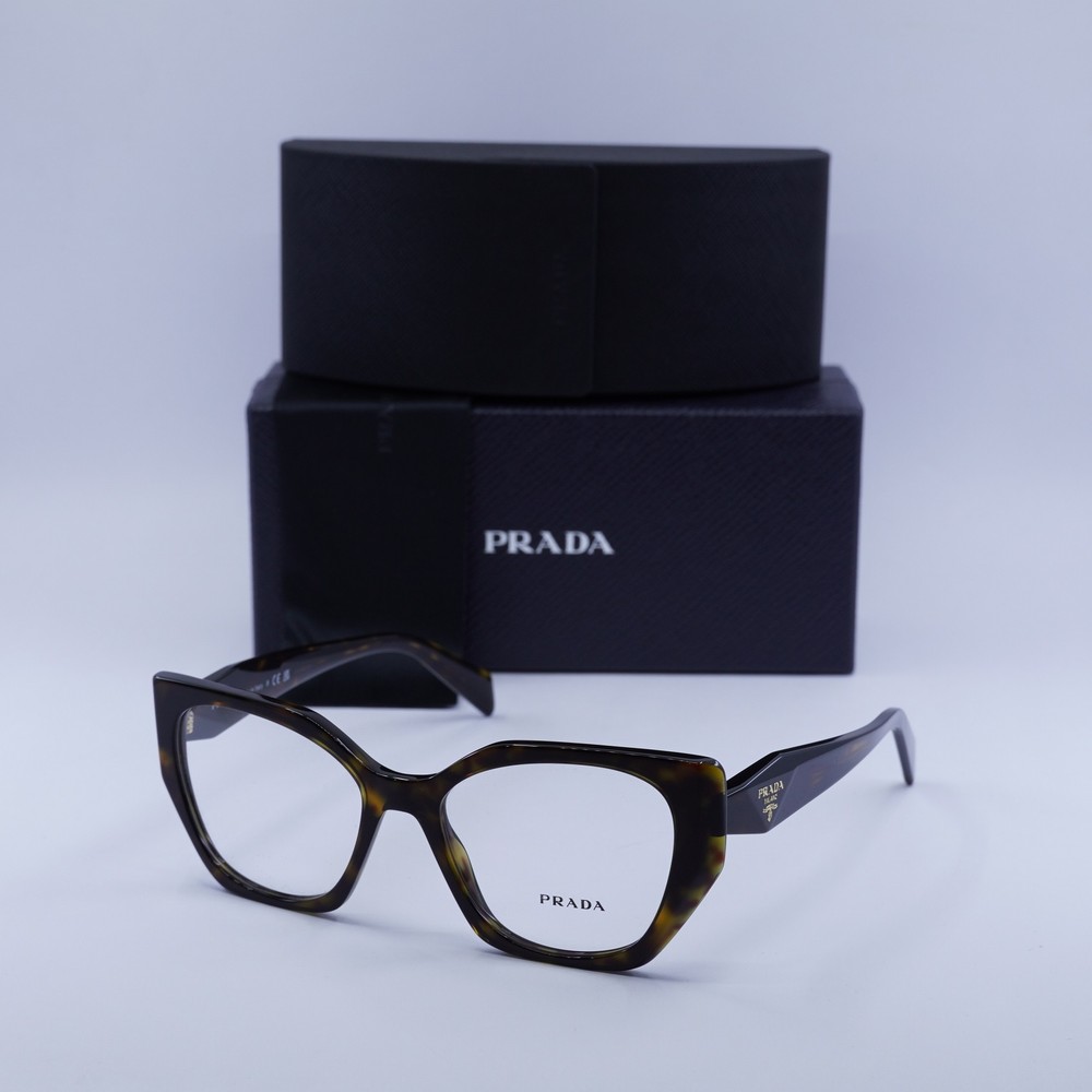 Prada PR18WV Havana 52mm Authentic Eyeglasses New