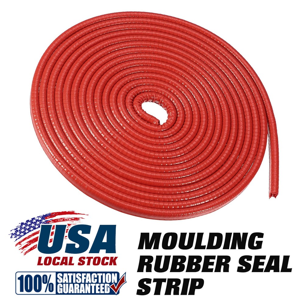 40 Feet Car Door Edge Moulding Strip Trim Seal Auto Guard Rubber Protector