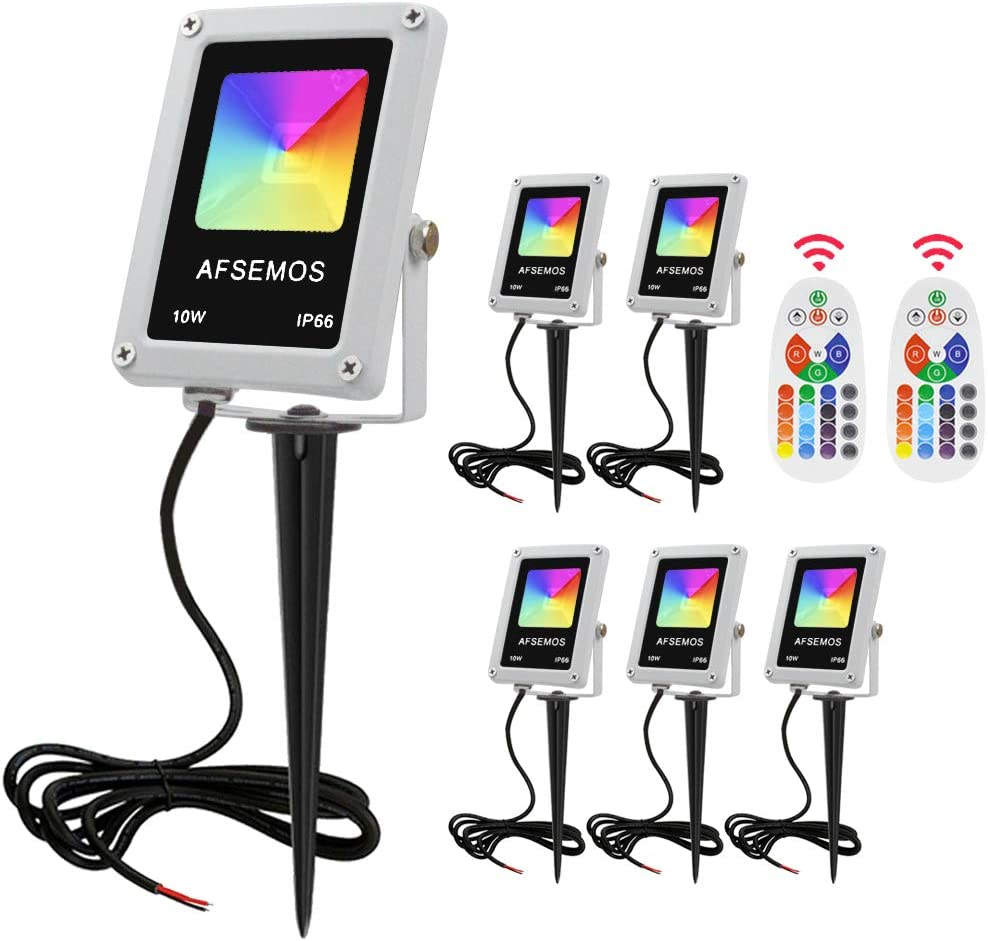 10W RGB 12V Low Voltage LED Landscape Lighting for Outdoor Spaces