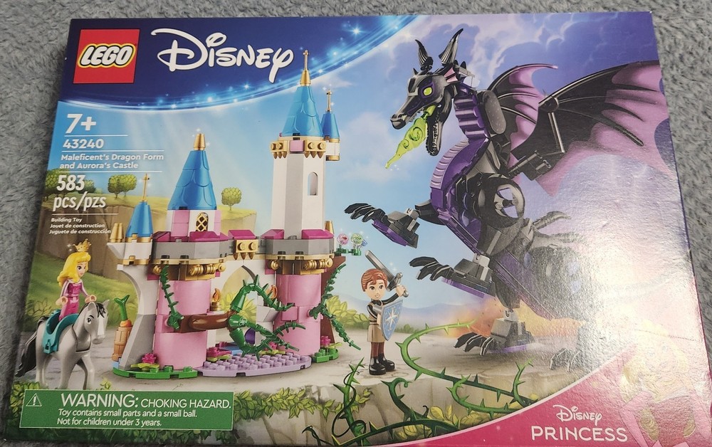 LEGO Disney Princess Maleficent's Dragon & Aurora's Castle 43240, 583pcs