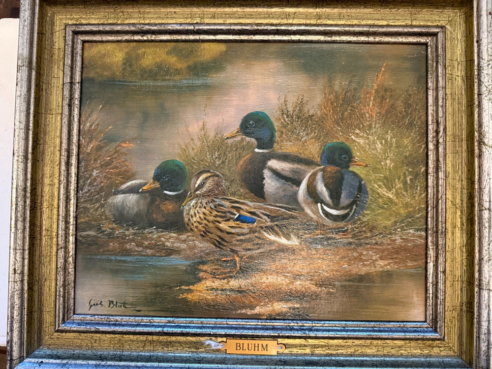 oil painting on canvas