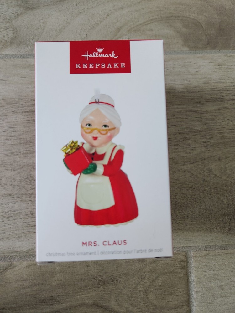 2024 Hallmark Keepsake Mrs Claus Limited Edition Porcelain Ornament
