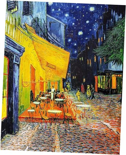 Large Diamond Painting Kits for Adults, Van Gogh Cafe Terrace at Night 5D