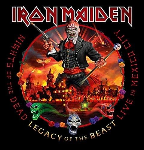 Iron Maiden Night Of The Dead Legacy Of The Beast Live Mexico City CD 2020 Warner Music