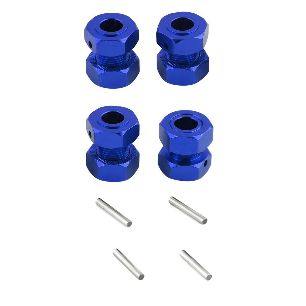 4* 17mm Wheel Hubs Hex Hexagonal Nut Part For ARRMA 1/8 6S KRATON OUTCAST RC Car