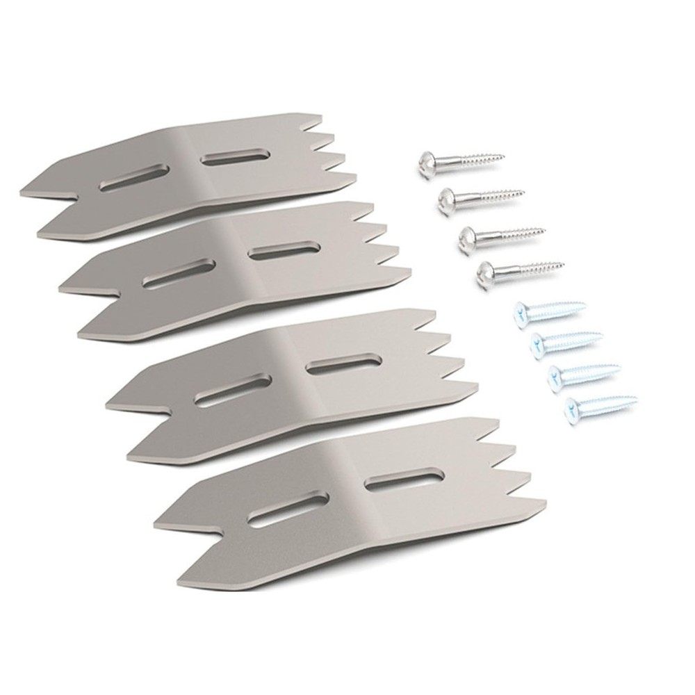 4 PCS Premium Aluminum Alloy Woodworking Clamp Set with Limit Clamps