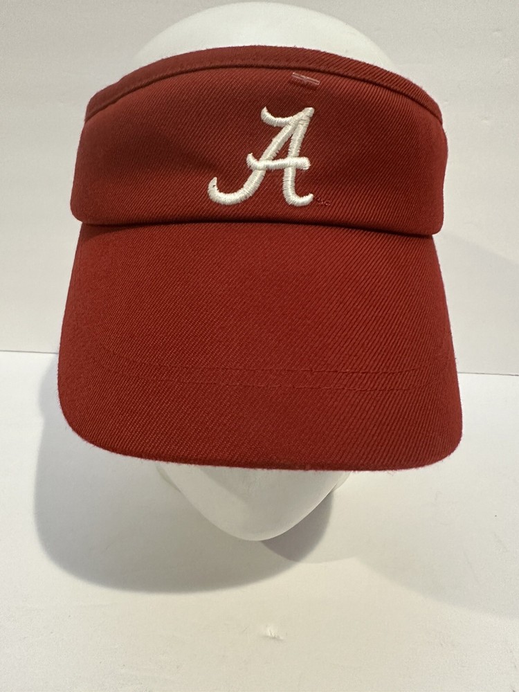 Alabama Crimson Tide Nike Dri-Fit Visor Strap Adjustable Embroidered Logo NWOT