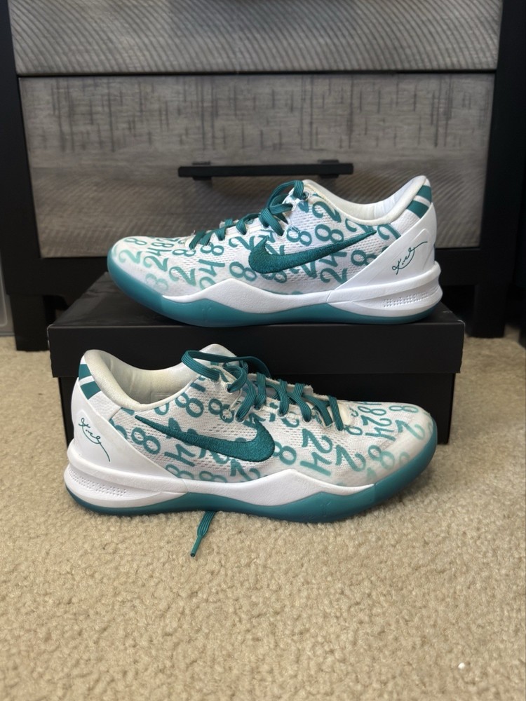 Kobe 8 Radiant Emerald Basketball Shoes Size 8 Men's Sneakers