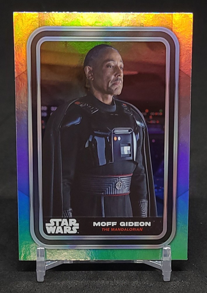 MOFF GIDEON 2023 Topps Star Wars Rainbow Foil #9