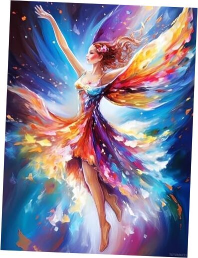 DIY 5D Diamond Painting Kits for Adults Diamond Art Dancing Fairy Rhinestone