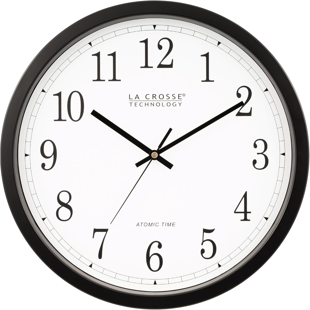 Wall Clock, Plastic, 14-Inch Dia. (WT-3143A) (WT-3143A-INT)