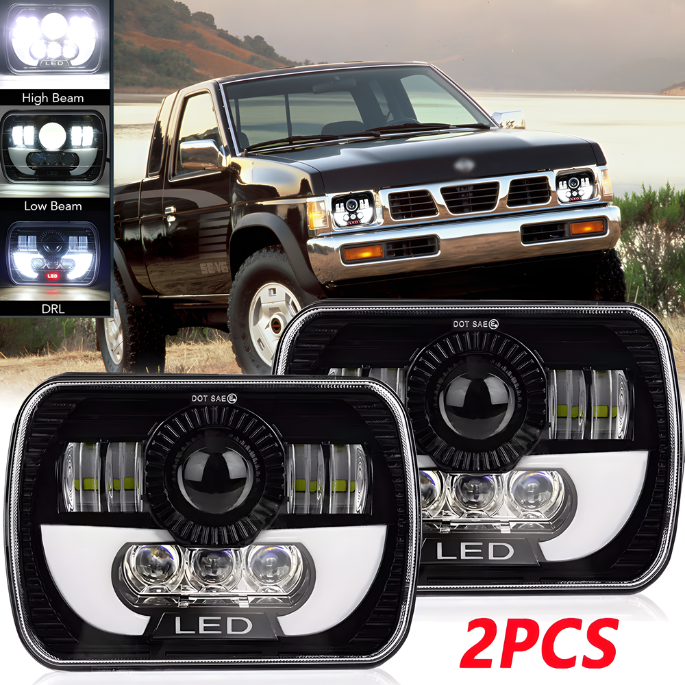 Pair For Nissan Hardbody D21 Pickup 5X7