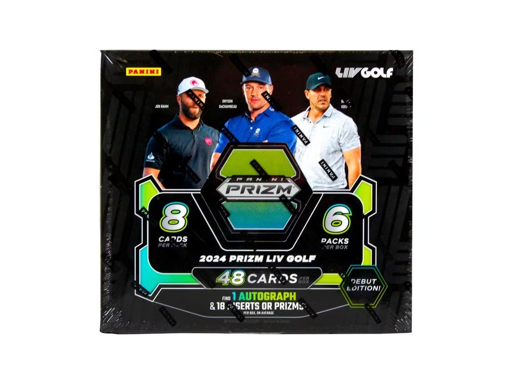 2024 Panini Prizm LIV Golf Hobby Box Sealed Factory Fresh