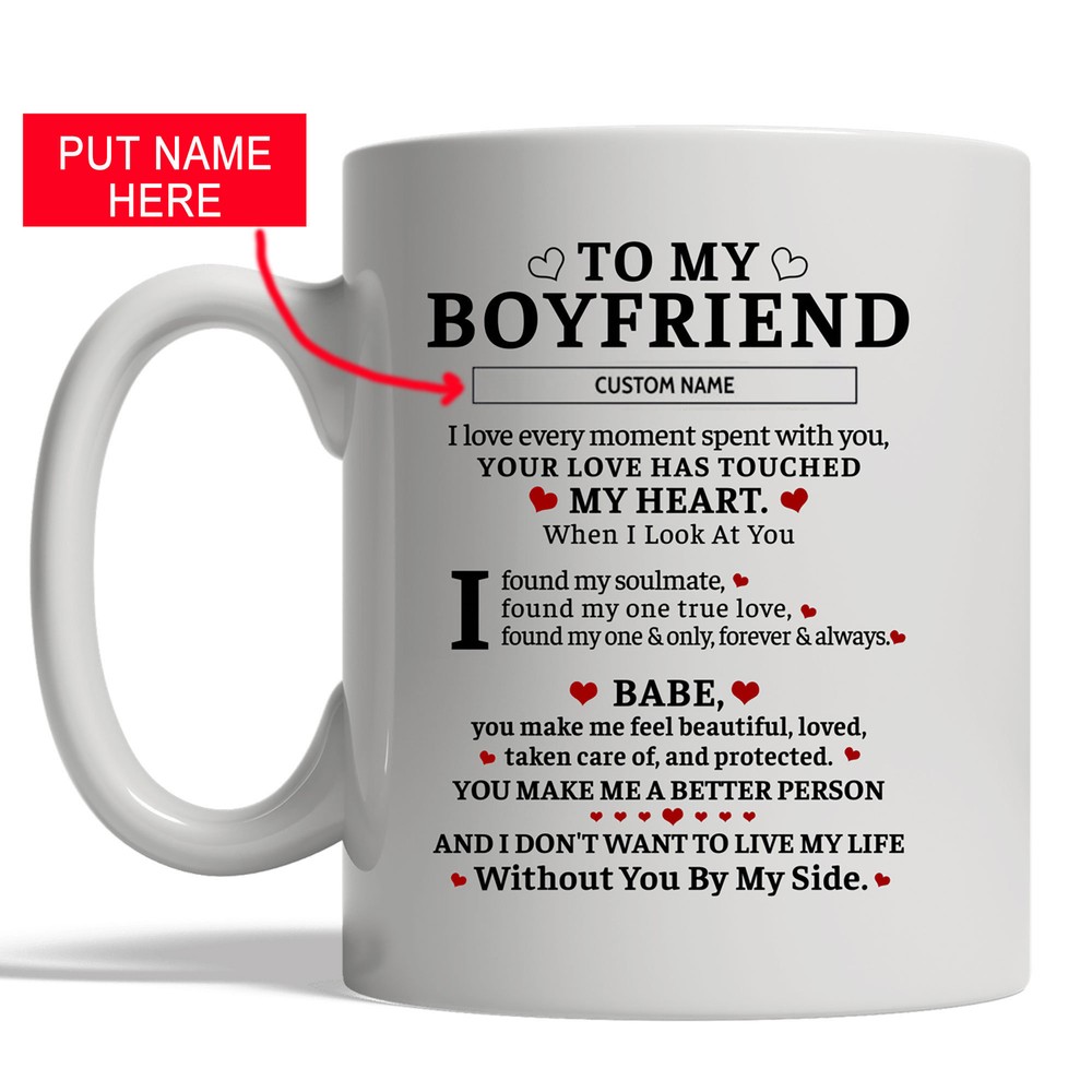 Personalized To My Boyfriend I Love Every Moment Spent With You Your Love Has