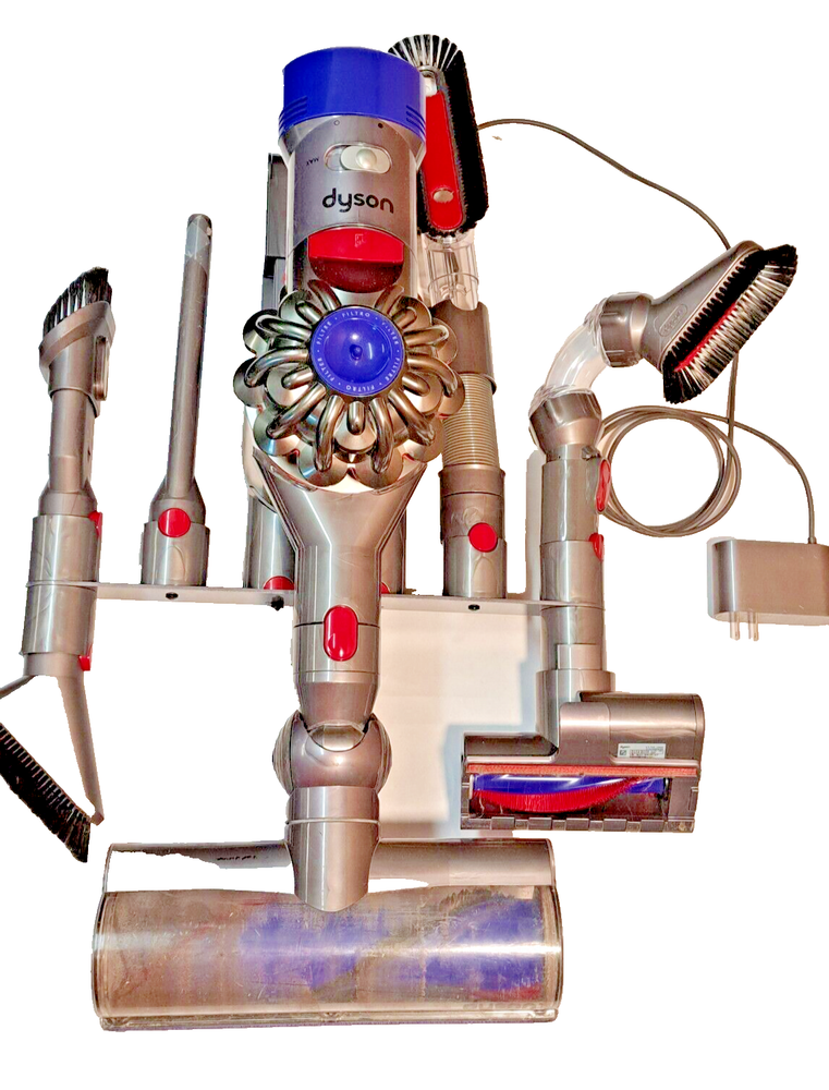 DYSON V8 Vacuum Motor Assembly with Battery Charger Attachments Included Functional