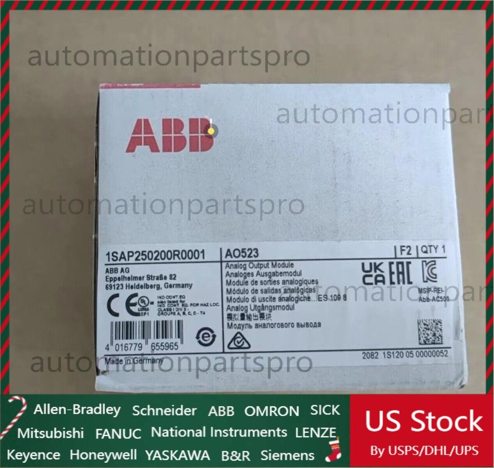 1pc ABB AO523 analog module 1SAP250200R0001