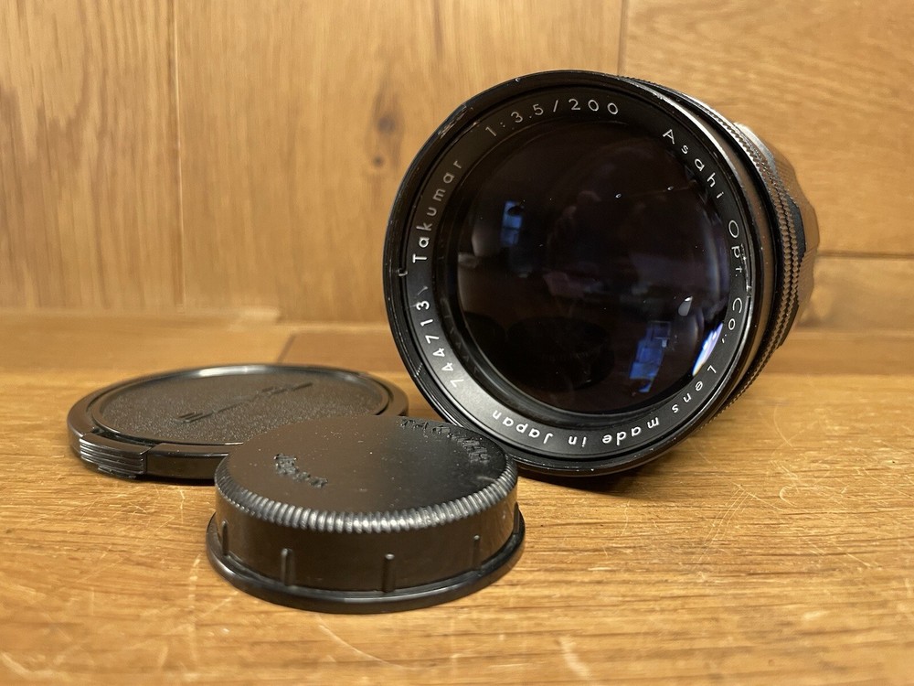 *CLA'd : Exc+5* Pentax Takumar 200mm F/3.5 Preset Lens Early Model M42 From JPN