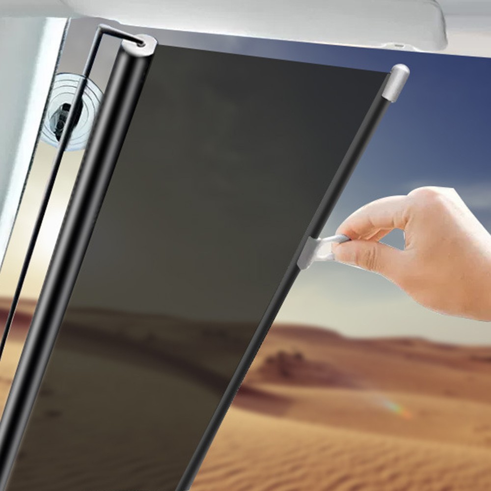 Front Car Retractable Windshield Sun Shade Visor SUV Window Folding Block Cover