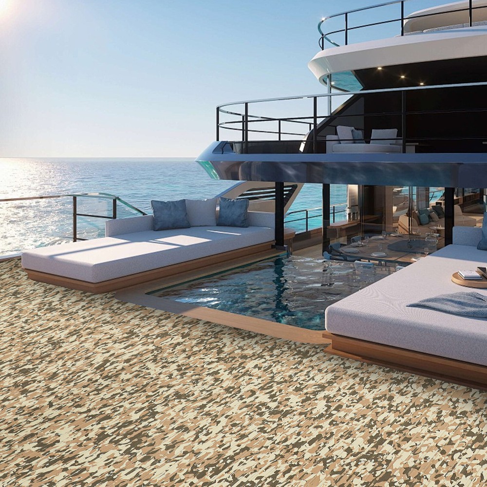 Self-Adhesive EVA Foam Boat Flooring Mat Non-Slip Marine Decking Sheet