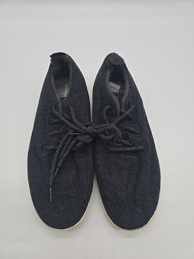 allbirds Wool Runners Mens Size 11 Black Lace-Up Comfort Running Shoes Merino