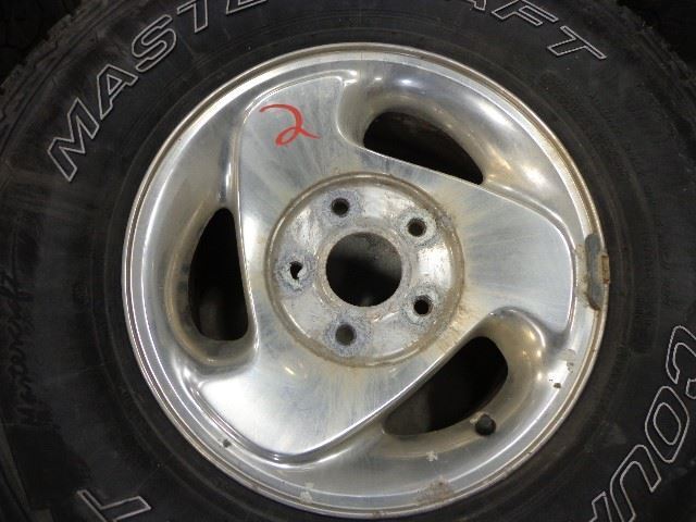 Wheel 16x7 Aluminum 3 Spoke Polished Fits 98-99 DODGE 1500 PICKUP 2075075