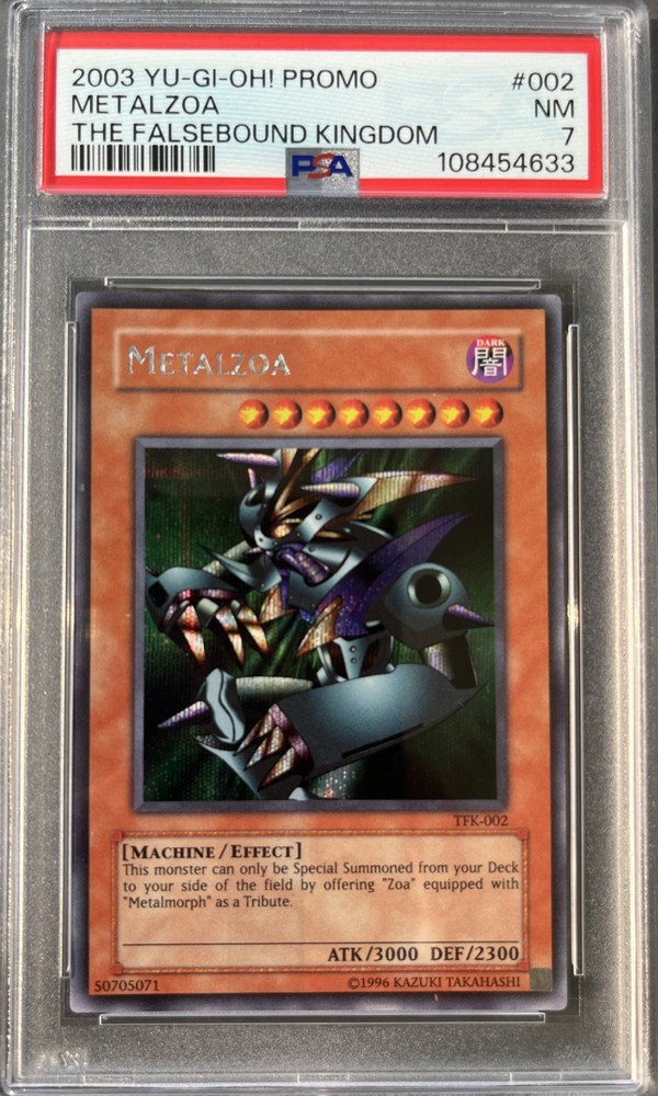 Metalzoa TFK-002 Yu-Gi-Oh Falsebound Kingdom Limited Edition Promo Cards