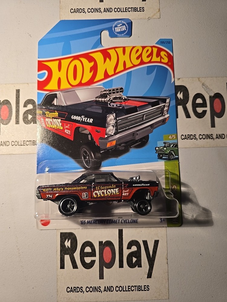 NEW Hot Wheels SUPER TREASURE HUNT '65 Mercury Comet Cyclone #199 FACTORY SEALED