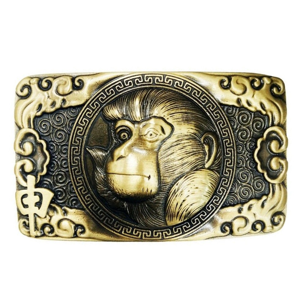Solid Brass Belt Buckle for Men Fits 1.5