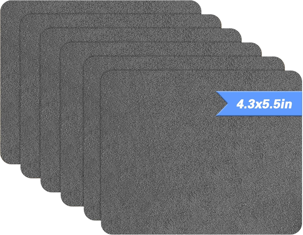 Sofa Fabric Repair Patch, 6 Piece Microfiber Patches, Self Adhesive Fabric Sofa