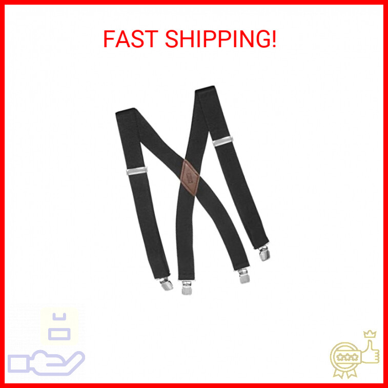 Levi's Men's Big & Tall Adjustable Terry Suspender