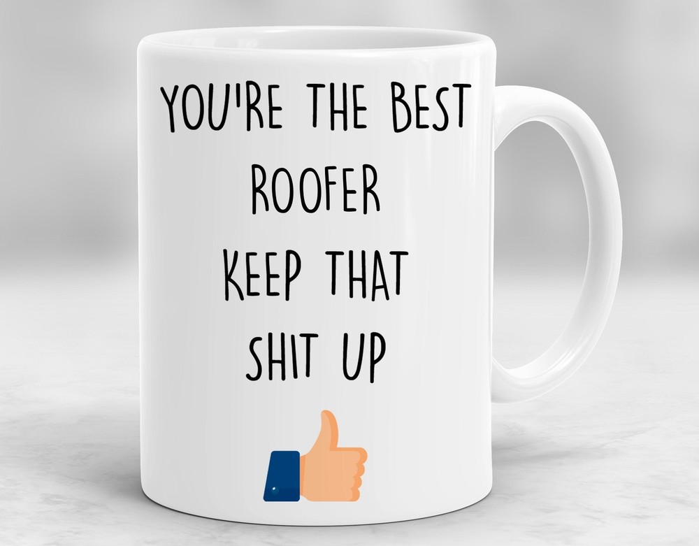 Custom Roofer Gift Mug - Perfect Present for Roofing Professionals