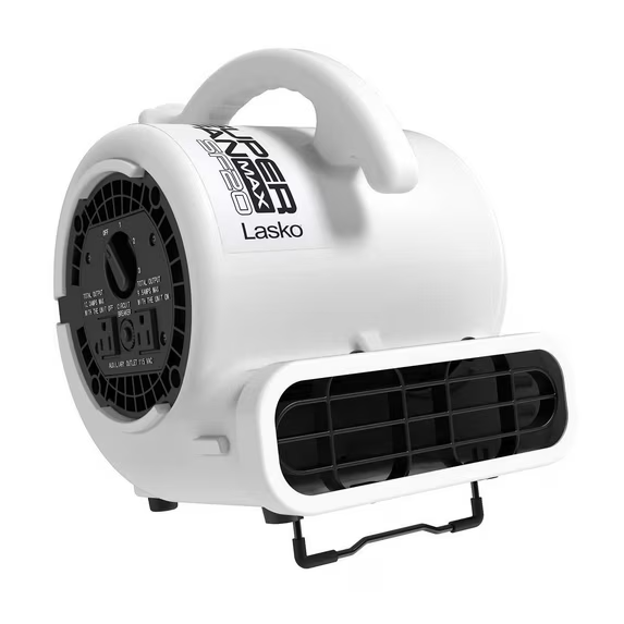 Lasko Super Fan Max Multi-Purpose Compact Air Mover/Model SF-20-G2/ White
