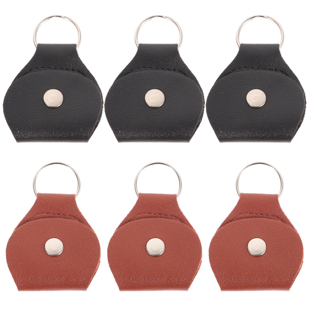 6 Pcs Personalised Guitar Pick Holder Guitar Pick Storage Holder