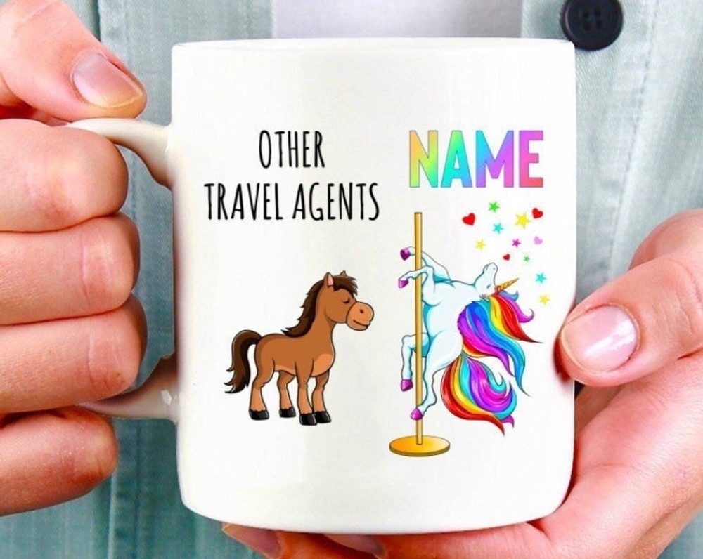 Travel Agent Mug • Travel Agent Gift • Travel Agent Present • Travel Agent