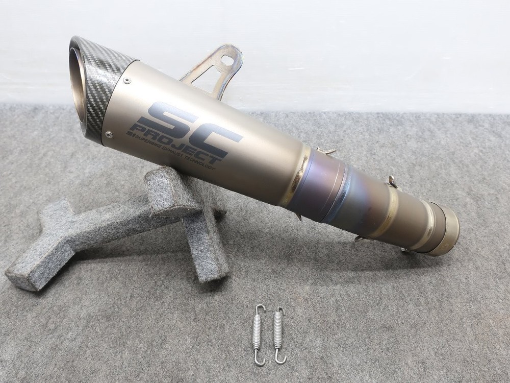 SC Project Titanium Slip-On Suzuki GSX-R1000/R 2017+ L7 USED FROM JAPAN