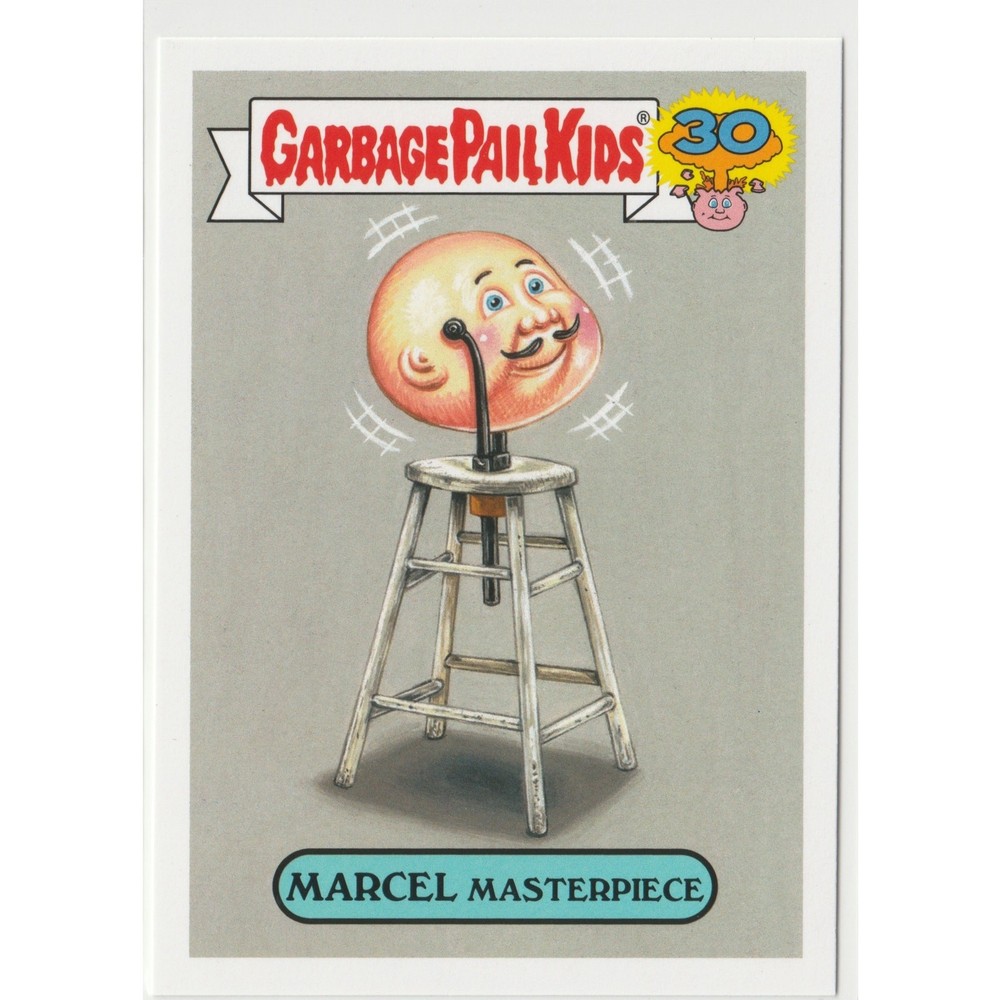 Marcel Masterpiece Garbage Pail Kids GPK 2015 30th Anniversary Series #8a