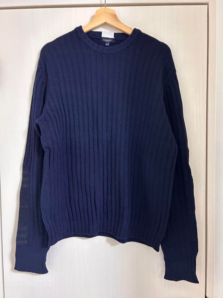 Burberry knit sweater Men's Fashion from Japan