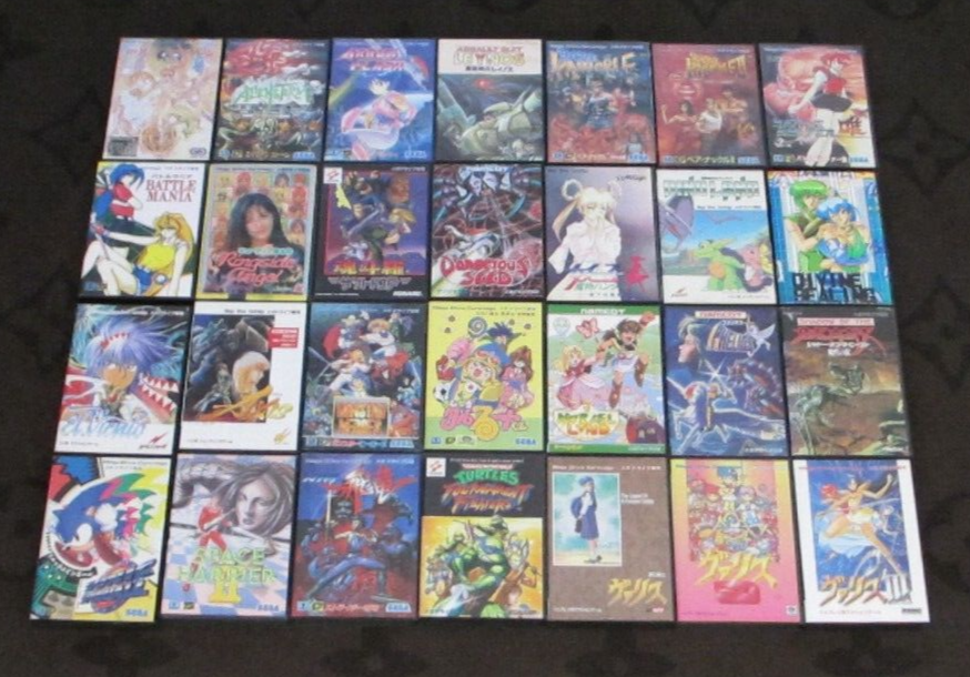 RETRO VIDEO GAME LOT SEGA MEGA DRIVE ULTRA RARE USA SELLER