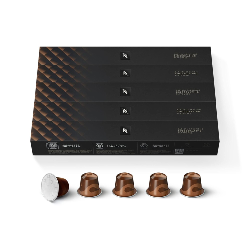 Nespresso Capsules Original Line, Cioccolato, Medium Roast Espresso Coffee, 5...