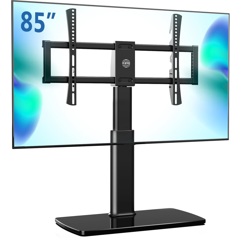 Universal TV Stand Mount 43-80/85in Swivel Tall Height Adjustable 110lbs