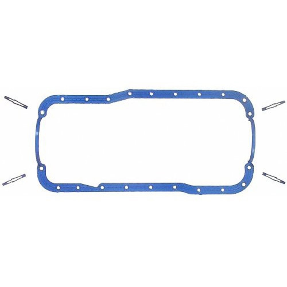 FEL-PRO OS 34508 R Engine Oil Pan Gasket Set for Ford F-150 Blue