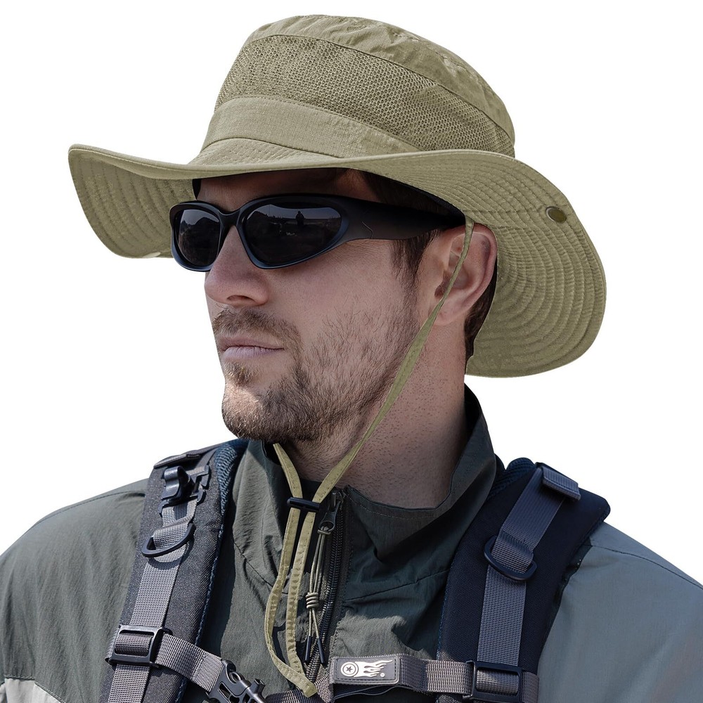 ZOORON Sun Hats for Men Women Fishing Hat UPF 50+ Wide Brim Bucket Hat Summer...