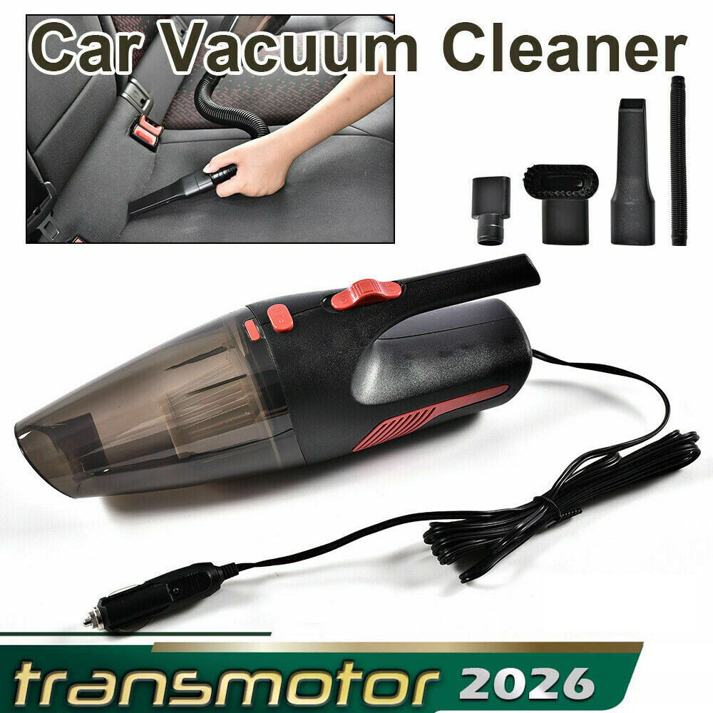 For Car Vacuum Cleaner 120W For Auto Corded Portable Wet Dry Handheld 12V