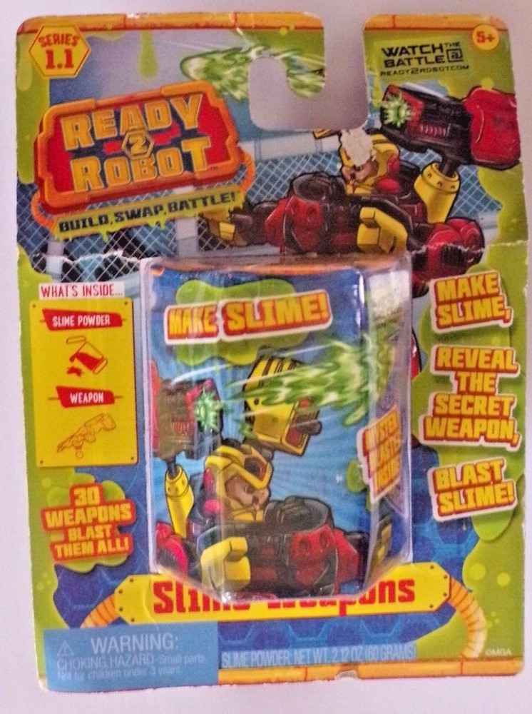 Ready 2 Robot Slime Weapons Series 1.1 Mystery Blaster Pack Sealed New